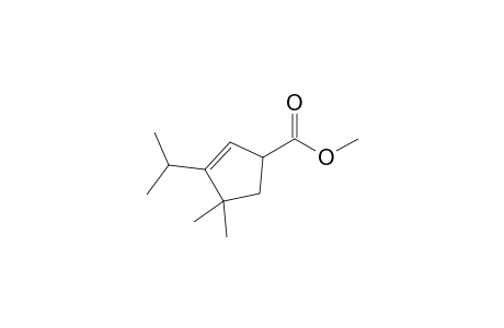 2-Isopropyl-5-methoxycarbonyl-3,3-dimethyl-1-cyclopentene