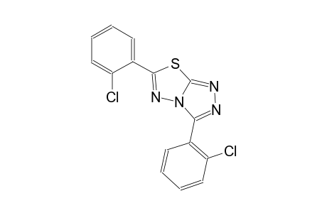 3,6-bis(2-chlorophenyl)[1,2,4]triazolo[3,4-b][1,3,4]thiadiazole