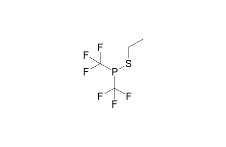 Ethylthiobis(trifluoromethyl)phosphine