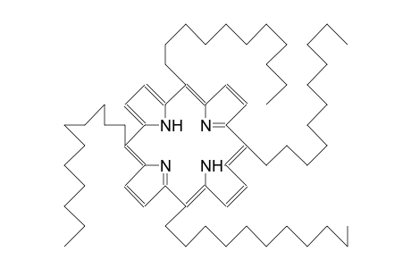 5,10,15,20-Tetraundecyl-porphine