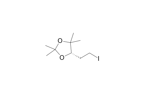 (5S)-5-(2-iodanylethyl)-2,2,4,4-tetramethyl-1,3-dioxolane