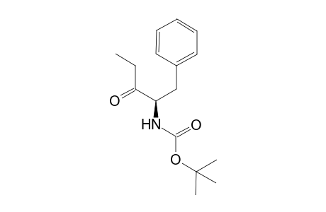 (R)-2-(tert-Butoxycarbonylamino)-1-phenylpentan-3-one