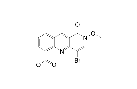 4-BROMO-2-METHOXY-1-OXO-1,2-DIHYDROBENZO-[B]-[1,6]-NAPHTHYRIDINE-6-CARBOXYLIC-ACID
