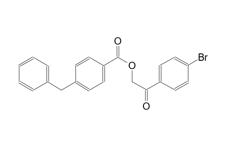 benzoic acid, 4-(phenylmethyl)-, 2-(4-bromophenyl)-2-oxoethyl ester