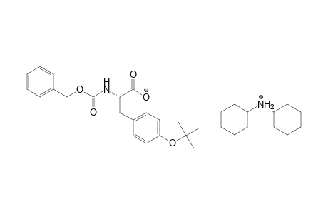 L-3-(p-tert-BUTOXYPHENYL)-N-CARBOXYALANINE, N-BENZYL ESTER, DICYCLOHEXYLAMINE SALT