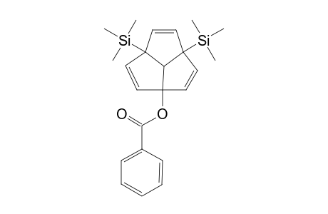 1-Benzoyloxy-4,7-bis(trimethylsilyl)triquinacene