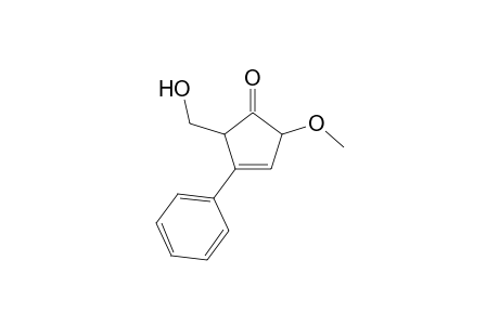 2-Methoxy-4-phenyl-5-hydroxymethyl-3-cyclopentenonone