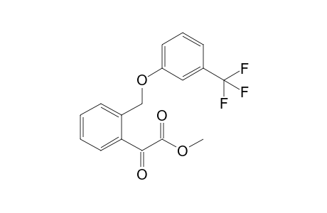 2-keto-2-[2-[[3-(trifluoromethyl)phenoxy]methyl]phenyl]acetic acid methyl ester
