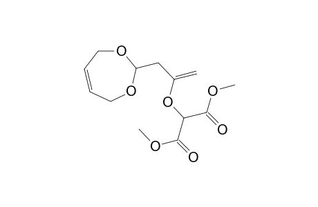 Dimethyl 2-[2'-(4'',7''-dihydro-1'',3''-dioxepin-2''-yl)-1-(methylideneethoxy)]propanedioate