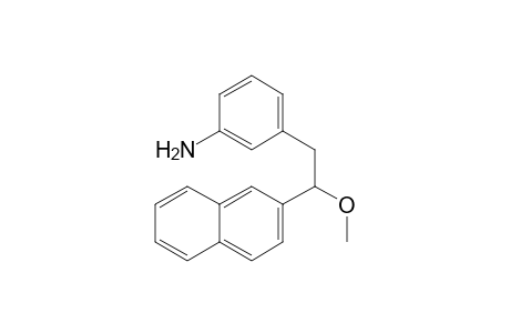 1-(2'-Naphthyl)-1-methoxy-2-(3"-aminophenyl)-ethane