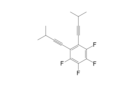 1,2,3,4-Tetrafluoro-5,6-bis(3-methylbut-1-ynyl)benzene