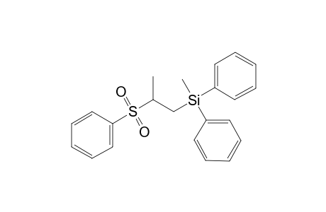 3-(Diphenylmethylsilyl)-2-propyl phenyl sulfone