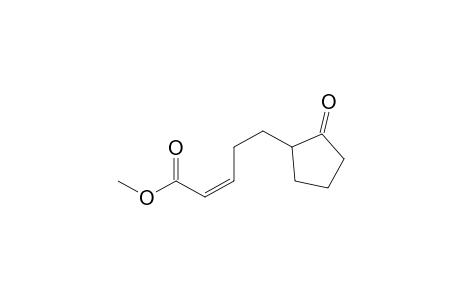 (Z)-5-(2-ketocyclopentyl)pent-2-enoic acid methyl ester