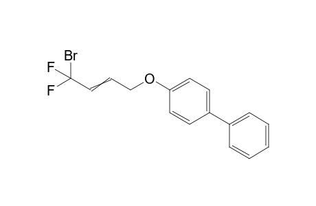 4-(4-bromo-4,4-difluorobut-2-enyloxy)biphenyl