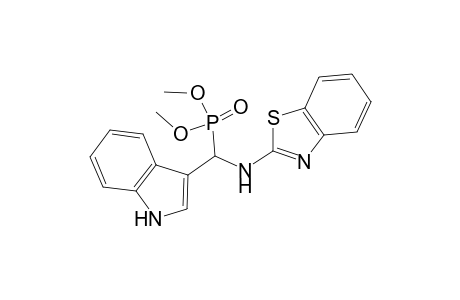 Dimethyl (benzo[d]thiazol-2-ylamino)(1H-indol-3-yl)methyl phosphonate
