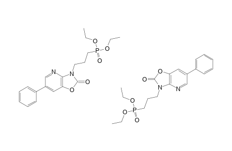 6-PHENYL-3-[2-(DIETHOXYPHOSPHORYL)-PROPYL]-OXAZOLO-[4.5-B]-PYRIDINE-2-(3-H)-ONE;MIXTURE_OF_ISOMERS