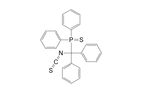 Phosphine sulfide, (isothiocyanatodiphenylmethyl)diphenyl-