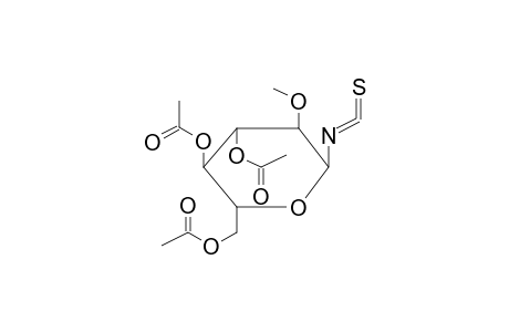 3,4,6-TRI-O-ACETYL-2-O-METHYL-1-ISOTHIOCYANATO-ALPHA-D-GLUCOPYRANOSE