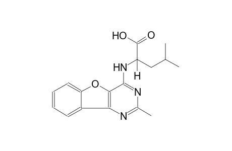 (2S)-4-methyl-2-[(2-methyl[1]benzofuro[3,2-d]pyrimidin-4-yl)amino]pentanoic acid