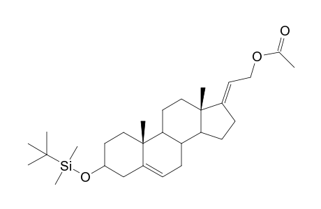 3-{[(t-Butyl)dimethylsilyl]oxy}-pregna-5,17(20)-dien-21-yl Acetate
