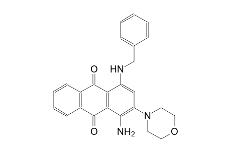 9,10-anthracenedione, 1-amino-2-(4-morpholinyl)-4-[(phenylmethyl)amino]-