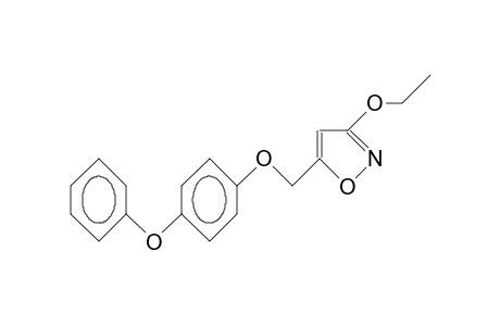 Isoxazole, 3-ethoxy-5-[(4-phenoxyphenoxy)methyl]-