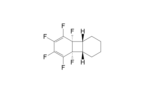 Biphenylene, 1,2,3,4,4a,8b-hexafluoro-4a,4b,5,6,7,8,8a,8b-octahydro-, (4a.alpha.,4b.beta.,8a.beta.,8b.alpha.)-