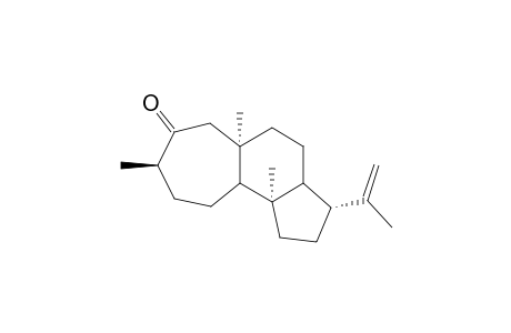 (3R,7R,11R,14R)-2-Oxovalparene [3,7,11-trimethyl-14-(propen-2-yl)tricyclo[7.5.0.0(7,8)]tetradecan-2-one]