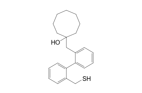 2-(1-Hydroxycyclooctylmethyl)-2'-sulphanylmethylbiphenyl