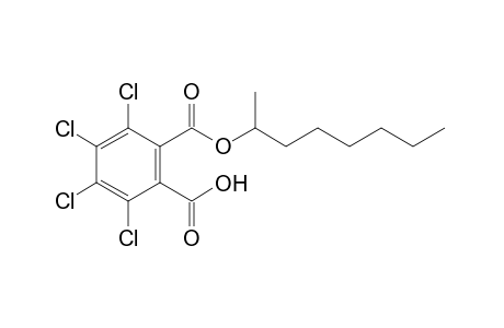 tetrachlorophthalic acid, mono(1-methylheptyl) ester