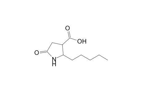 5-Oxo-2-pentylpyrrolidine-3-carboxylic acid