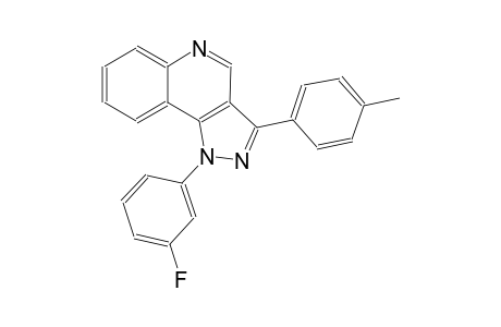 1-(3-fluorophenyl)-3-(4-methylphenyl)-1H-pyrazolo[4,3-c]quinoline