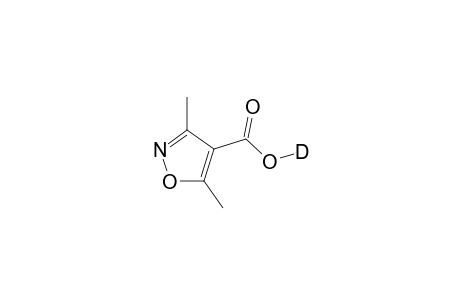 3,5-Dimethyl-4-deuteroxycarbonyl-isoxazole