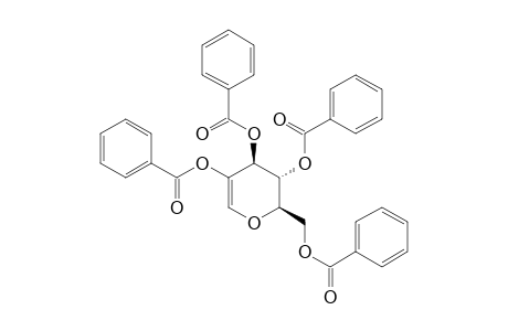 1-Deoxy-D-gluco-hex-1-enopyranose tetrabenzoate
