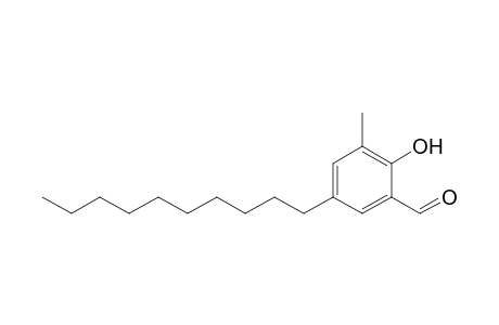 3-Methyl-5-decylsalicylic aldehyde