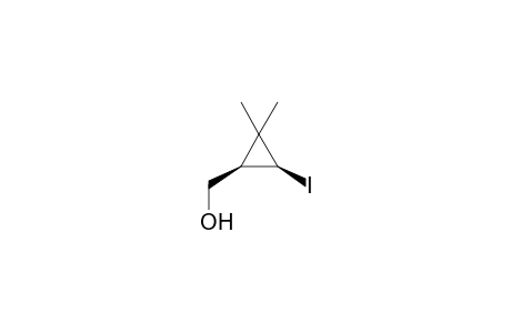 (cis-3-iodo-2,2-dimethylcyclopropyl)methanol