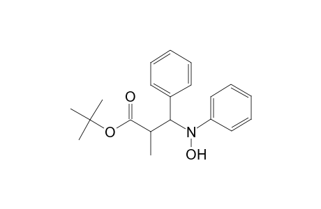 tert-Butyl threo-3-(N-Hydroxy-N-phenylamino)-2-methyl-3-phenylpropanoate