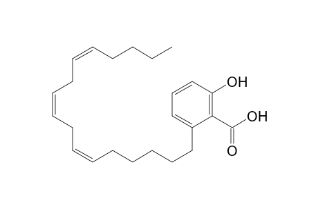 2-[(6Z,9Z,12Z)-Heptadeca-6,9,12-trien-1-yl]-6-hydroxybenzoic Acid