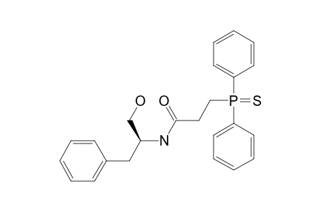 (S)-N-(1'-BENZYL-2'-HYDROXY)-ETHYL-3-DIPHENYLPHOSPHINOTHIOYLPROPANAMIDE