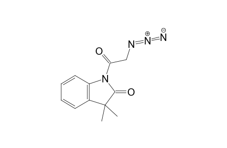 1-(Azidoacetyl)-3,3-dimethyl-2-indolinone