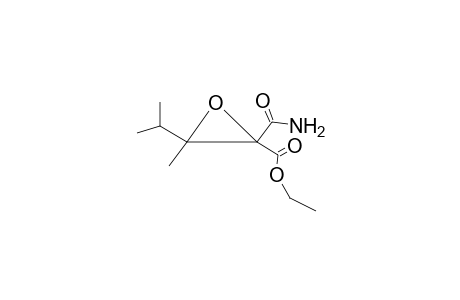 2-carbamoyl-3-isopropyl-3-methyl-oxirane-2-carboxylic acid ethyl ester