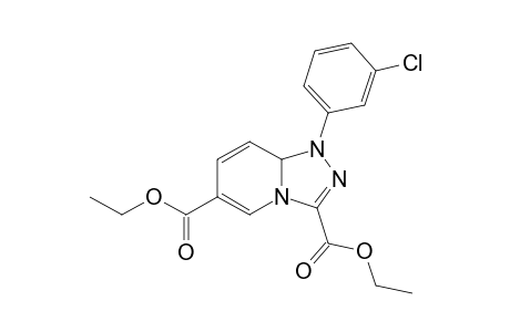1-(3-Chlorophenyl)-3,6-dicarbethoxy-1,8a-dihydro-1,2,4-triazolo[4,3-a]pyridine