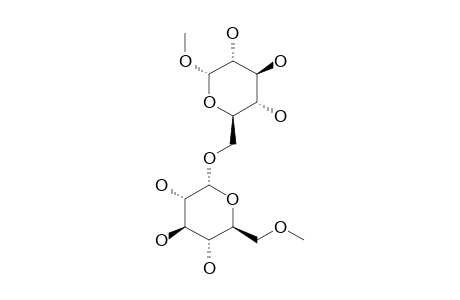 METHYL-6-O-(6-O-METHYL-ALPHA-D-GLUCO-PYRANOSYL)-ALPHA-D-GLUCOPYRANOSIDE