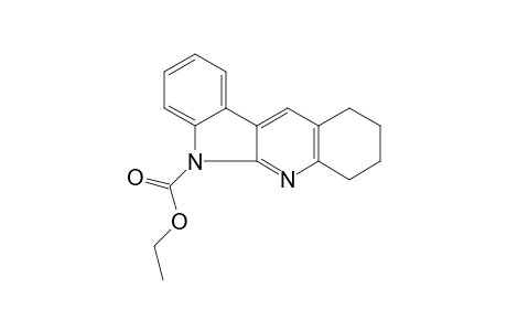 Cyclohexano[b].alpha.-carboline-11-carboxylic acid ethyl ester