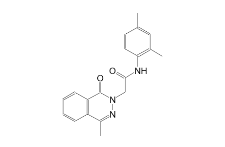 N-(2,4-dimethylphenyl)-2-(4-methyl-1-oxo-2(1H)-phthalazinyl)acetamide