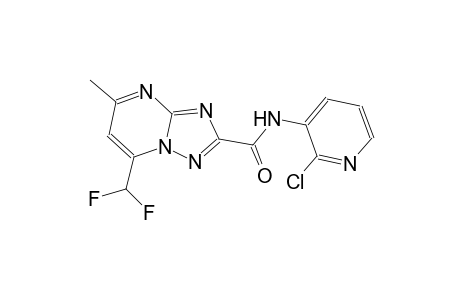 N-(2-chloro-3-pyridinyl)-7-(difluoromethyl)-5-methyl[1,2,4]triazolo[1,5-a]pyrimidine-2-carboxamide