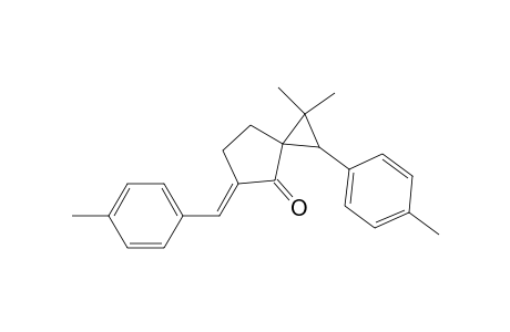 1,1-Dimethyl-2-(4-methylphenyl)-5-[(E)-(4-methylphenyl)methylene]spiro[2,4]heptan-4-one