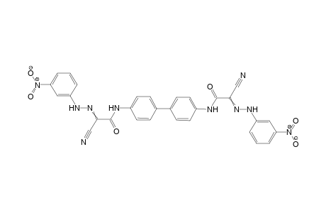 2,2'-(([1,1'-Biphenyl]-4,4'-diyl)bis(azanediyl))bis(N-(4-nitrophenyl)-2-oxoacetohydrazonoyl cyanide)