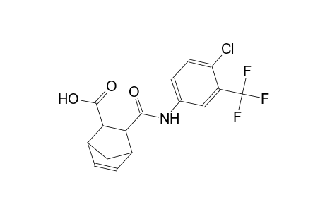 3-{[4-chloro-3-(trifluoromethyl)anilino]carbonyl}bicyclo[2.2.1]hept-5-ene-2-carboxylic acid
