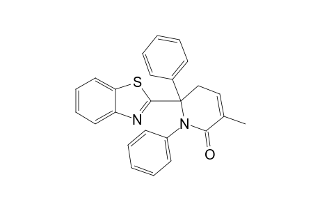 6-Benzothiazol-2-yl-3-methyl-1,6-diphenyl-5,6-dihydro-1H-pyridin-2-one